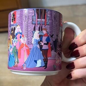 Sleeping Beauty Mug - vintage 90s Disney